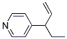 Pyridine, 4-(1-ethyl-2-propenyl)-(9ci)Structure,100190-74-7Structure Pyridine, 4-(1-ethyl-2-propenyl)-(9ci) Structure,100190-74-7Structure