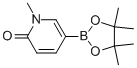 1-Methyl-6-oxo-1,6-dihydropyridin-3-ylboronic acid pinacol ester Structure,1002309-52-5Structure