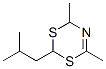 2-異丁基-4,6-二甲基二氫-l,3,5-二噻嗪結構式_101517-87-7結構式