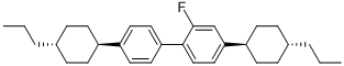 2-氟-4,4′-雙(反式-4-丙基環(huán)己基)-1,1′-聯(lián)苯結(jié)構(gòu)式_102714-93-2結(jié)構(gòu)式