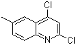 2,4-Dichloro-6-methylquinolineStructure,102878-18-2Structure 2,4-Dichloro-6-methylquinoline Structure,102878-18-2Structure