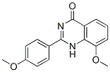 4(1H)-quinazolinone, 8-methoxy-2-(4-methoxyphenyl)-(9ci)Structure,1036-50-6Structure 4(1H)-quinazolinone, 8-methoxy-2-(4-methoxyphenyl)-(9ci) Structure,1036-50-6Structure