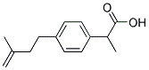 (9ci)--alpha--甲基-4-(3-甲基-3-丁烯)-苯乙酸結構式_106897-81-8結構式