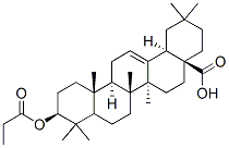 3-beta-羥基齊墩果酸丙酸酯結(jié)構(gòu)式_107304-64-3結(jié)構(gòu)式