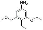 (9ci)-3-乙氧基-4-乙基-5-(甲氧基甲基)-苯胺結構式_107490-08-4結構式