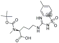 (3S)-6-[(E)-(氨基{[(4-甲基苯基)磺?；鵠氨基}亞甲基)氨基]-3-({[(2-甲基-2-丙基)氧基]羰基}氨基)己酸結(jié)構(gòu)式_108695-16-5結(jié)構(gòu)式