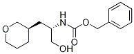 ((s)-1-羥基-3-((r)-四氫-2H-吡喃-3-基)丙烷-2-基)氨基甲酸芐酯結(jié)構(gòu)式_1093869-17-0結(jié)構(gòu)式