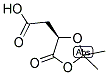 (R)-(-)-2,2-二甲基-5-氧代-1,3-二氧戊環(huán)-4-乙酸結(jié)構(gòu)式_113278-68-5結(jié)構(gòu)式