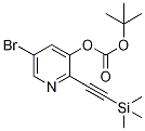 5-溴-2-((三甲基甲硅烷基)乙炔)吡啶-3-碳酸叔丁酯結(jié)構(gòu)式_1186310-92-8結(jié)構(gòu)式