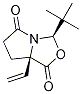 (3R,7aR)-3-(1,1-二甲基乙基)-7a-乙烯二氫- 1H,3H-吡咯并[1,2-c]噁唑-1,5(6H)-二酮結(jié)構(gòu)式_1214741-20-4結(jié)構(gòu)式