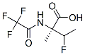 (9ci)-3-氟-n-(三氟乙?；?-異纈氨酸結(jié)構(gòu)式_122008-08-6結(jié)構(gòu)式