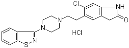 鹽酸齊拉西酮結(jié)構(gòu)式_122883-93-6結(jié)構(gòu)式