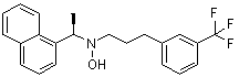 (R)-N-(1-(萘-1-基)乙基)-N-(3-(3-(三氟甲基)苯基)丙基)羥胺結(jié)構(gòu)式_1229224-94-5結(jié)構(gòu)式