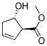 2-Cyclopentene-1-carboxylicacid,5-hydroxy-,methylester,trans-(9ci) Structure,123294-15-5Structure