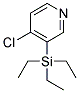 Pyridine, 4-chloro-3-(triethylsilyl)-(9ci)Structure,123506-94-5Structure Pyridine, 4-chloro-3-(triethylsilyl)-(9ci) Structure,123506-94-5Structure