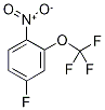4-Fluoro-1-nitro-2-(trifluoromethoxy)benzene Structure,123572-65-6Structure