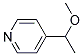 Pyridine, 4-(1-methoxyethyl)-(9ci)Structure,124528-27-4Structure Pyridine, 4-(1-methoxyethyl)-(9ci) Structure,124528-27-4Structure