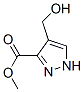 1H-pyrazole-3-carboxylicacid,4-(hydroxymethyl)-,methylester(9ci)Structure,124598-39-6Structure 1H-pyrazole-3-carboxylicacid,4-(hydroxymethyl)-,methylester(9ci) Structure,124598-39-6Structure
