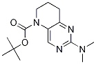 5-Boc-2-(二甲基氨基)-5,6,7,8-四氫吡啶并[3,2-d]嘧啶結(jié)構(gòu)式_1246471-35-1結(jié)構(gòu)式