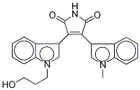 3-[1-(3-羥基丙基)-1H-吲哚-3-基]-4-(1-甲基-1H-吲哚-3-基)-1H-吡咯-2,5-二酮結(jié)構(gòu)式_125313-60-2結(jié)構(gòu)式