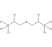 八氯二丙醚結構式_127-90-2結構式