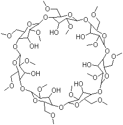 Methyl-β-cyclodextrin Structure,128446-36-6Structure