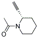 Piperidine,1-acetyl-2-ethynyl-,(s)-Structure,128960-04-3Structure Piperidine,1-acetyl-2-ethynyl-,(s)- Structure,128960-04-3Structure