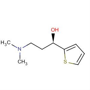 R-（+）-3-(二甲基氨基)-1-(2-噻吩基)-1-丙醇結(jié)構(gòu)式_132335-49-0結(jié)構(gòu)式