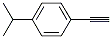 1-乙炔-4-異丙基苯結(jié)構(gòu)式_132464-91-6結(jié)構(gòu)式