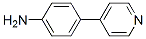 4-(4-吡啶)苯胺結(jié)構(gòu)式_13296-04-3結(jié)構(gòu)式