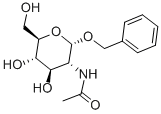 芐基 2-乙酰氨基-2-脫氧-α-d-吡喃葡萄糖苷結(jié)構(gòu)式_13343-62-9結(jié)構(gòu)式