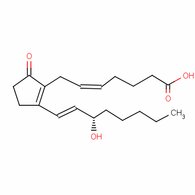 前列腺素 B2結構式_13367-85-6結構式