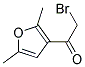 Ethanone, 2-bromo-1-(2,5-dimethyl-3-furanyl)-(9ci) Structure,133674-62-1Structure