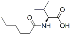 N-(1-氧代己基)-纈氨酸結構式_133849-26-0結構式