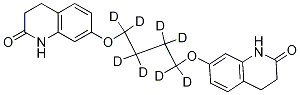 1,4-二[3,4-二氫-2(1H)-喹啉酮-7-氧基]丁烷-d8結(jié)構(gòu)式_1346599-01-6結(jié)構(gòu)式