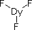 Dysprosium(iii) fluoride Structure,13569-80-7Structure