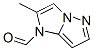 (9ci)-2-甲基-1H-咪唑并[1,2-b]吡唑-1-羧醛結(jié)構(gòu)式_135830-21-6結(jié)構(gòu)式