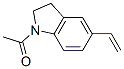 (9ci)-1-乙?；?5-乙烯-2,3-二氫-1H-吲哚結(jié)構(gòu)式_136081-56-6結(jié)構(gòu)式