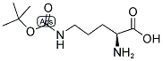 H-Orn(Boc)-OH結構式_13650-49-2結構式