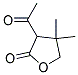 (9ci)-3-乙酰基二氫-4,4-二甲基-2(3H)-呋喃酮結(jié)構(gòu)式_136813-99-5結(jié)構(gòu)式