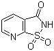 異噻唑并[5,4-B]吡啶-3(2H)-酮 1,1-二氧化物結構式_138417-40-0結構式
