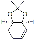 (9ci)-3a,4,5,7a-四氫-2,2-二甲基-1,3-苯并二氧雜環(huán)戊烯結(jié)構(gòu)式_140169-27-3結(jié)構(gòu)式