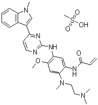 AZD9291結(jié)構式_1421373-66-1結(jié)構式