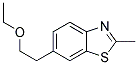 (7ci,8ci)-6-(2-乙氧基乙基)-2-甲基-苯并噻唑結(jié)構(gòu)式_1439-74-3結(jié)構(gòu)式
