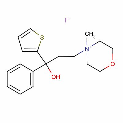 替莫碘胺結構式_144-12-7結構式