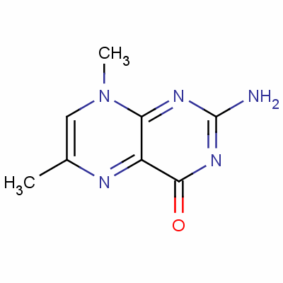 4(8H)-pteridinone,2-amino-6,8-dimethyl-(9ci)Structure,144533-67-5Structure 4(8H)-pteridinone,2-amino-6,8-dimethyl-(9ci) Structure,144533-67-5Structure