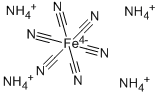 Ammonium hexacyanoferrate(II) hydrate Structure,14481-29-9Structure
