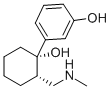 3-{(1R,2R)-1-羥基-2-[(甲基氨基)甲基]環(huán)己基}苯酚結(jié)構(gòu)式_144830-19-3結(jié)構(gòu)式