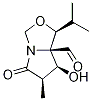 (3R,4S,5R,6S)-1-氮雜-4-羥基-5-甲?；?6-異丙基-3-甲基-7-氧雜雙環(huán)[3.3.0]辛烷-2-酮結(jié)構(gòu)式_145452-03-5結(jié)構(gòu)式