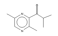 1-Propanone,1-(3,6-dimethylpyrazinyl)-2-methyl-(9ci)Structure,145984-66-3Structure 1-Propanone,1-(3,6-dimethylpyrazinyl)-2-methyl-(9ci) Structure,145984-66-3Structure